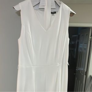 White bridal romper